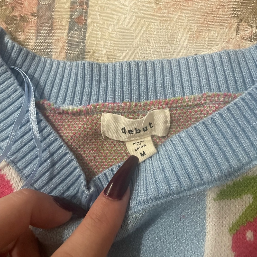 Debut Women's Blue Sweater